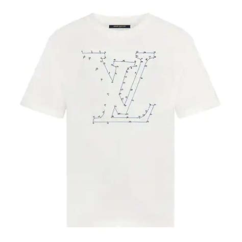 lv white tshirt|louis vuitton white shirt.